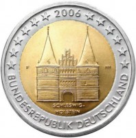 2 EUR Nemecko 2006 CC UNC "A"