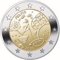 2 EUR Malta 2020-GAM CC UNC