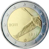 2 EUR Fínsko 2011 CC UNC