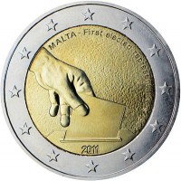 2 EUR Malta 2011 CC UNC