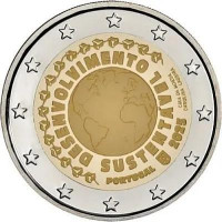 2 EUR Portugalsko 2025-ROZ CC UNC