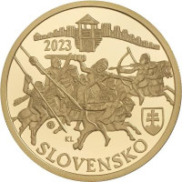 100 EUR Au Slovensko 2023 CC PP Samova ríša + PL