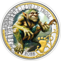 3 EUR Rakúsko 2025 CC "Troll" (1/12)