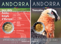2+2 EUR Andorra 2025 HRY+SUP CC BU blister
