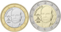 1+2 EUR Monako 2025 UNC