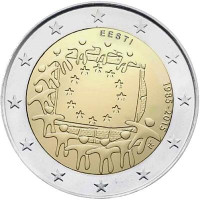 2 EUR Estónsko 2015 EV UNC