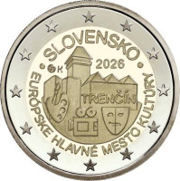 2 EUR Slovensko 2026-TN CC UNC