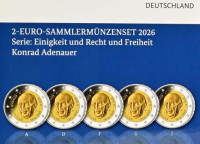 2 EUR Nemecko 2026-KA CC UNC 5x