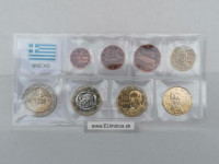 Grécko 2025 sypaná sada mincí UNC