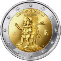 2 EUR Taliansko 2026-CC CC UNC