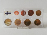 Fínsko 2004 sypaná sada mincí UNC