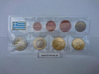Grécko 2003 sypaná sada mincí UNC