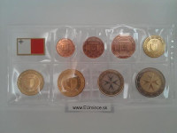 Malta 2008 sypaná sada mincí UNC
