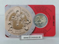 2 EUR Slovinsko 2025-MM CC BU c.card