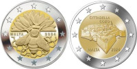 2+2 EUR Malta 2024 BEE+GOZO CC BU bez foldrov