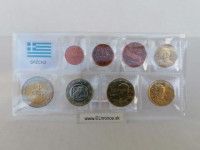 Grécko 2003 sypaná sada mincí UNC