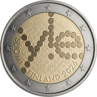 2 EUR Fínsko 2026-YLE CC UNC