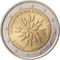 2 EUR Cyprus 2026 CC UNC