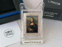 10 EUR Francúzsko 2019 Mona Lisa CC PROOF color