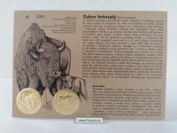 Pamätný list k minci SVK 2024 5€ Zubor