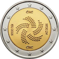 2 EUR Írsko 2026 CC UNC