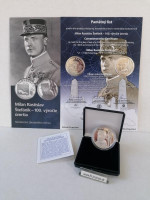 10 EUR Ag Slovensko 2019 CC PP M. R. Štefánik + PL