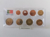 Portugalsko 2002 sypaná sada mincí UNC