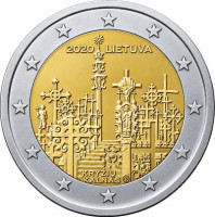2 EUR Litva 2020-KV CC UNC