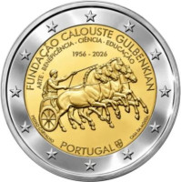 2 EUR Portugalsko 2026-FCG CC UNC