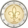 2 EUR Portugalsko 2025-SKA CC UNC