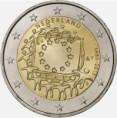2 EUR Holandsko 2015 EV UNC