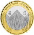 3 EUR Slovinsko 2011 CC UNC