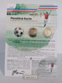 Pamätný list k minci SVK 2026 2€ Futbal