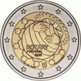 2 EUR Portugalsko 2026-ROT CC UNC